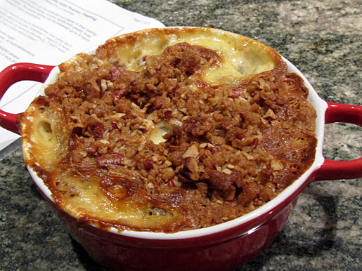 Scalloped Yams with Praline Topping