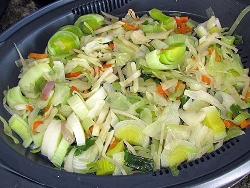 mixed vegetables to go into colcannon croquettes