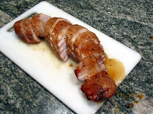 Honey and Ginger Glazed Pork Tenderloin