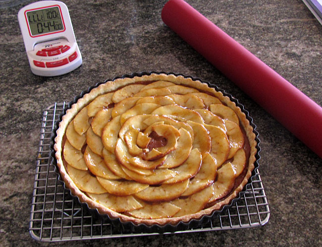 an Aussie apple tart