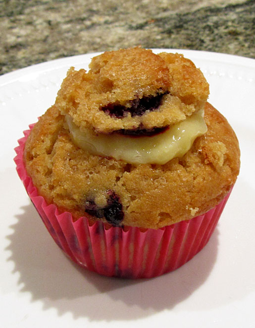 blueberry muffin stuffed with <a href=