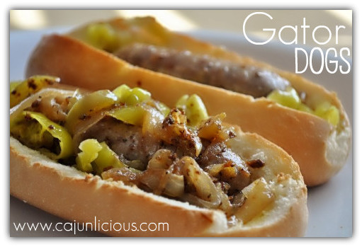 Gator Dogs by Cajunlicious.com