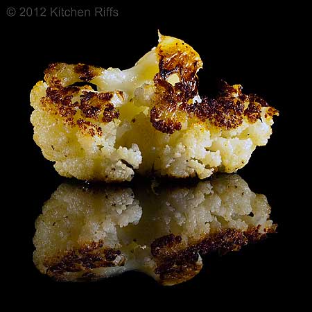 Roast Cauliflower by kitchenriffs.com