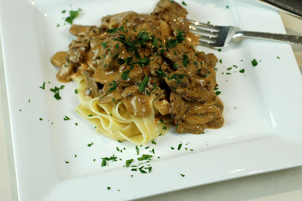 Beef Stroganoff Walter Style