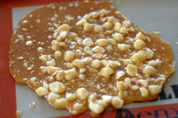 macadamia toffee