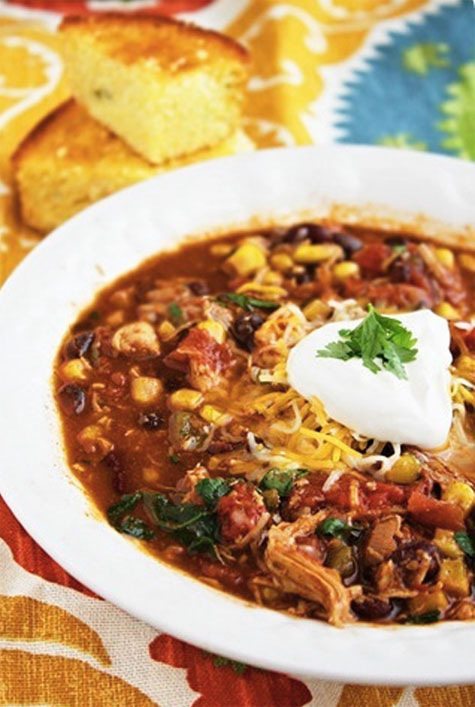 Crock Pot Chicken Taco Chili