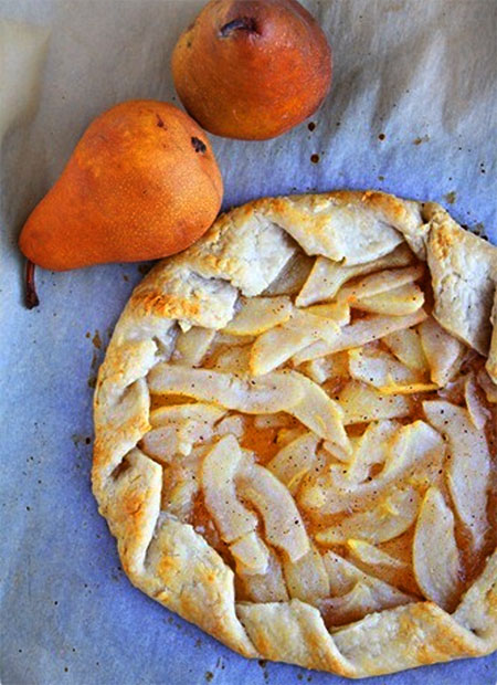 Rustic Pear Tart