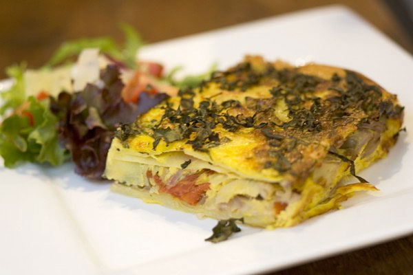 Mediterranean Frittata at hotlyspiced.com