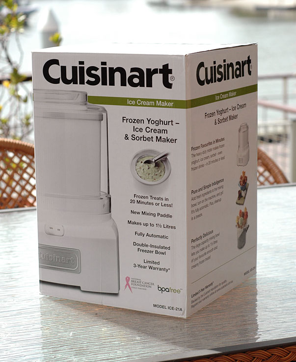 Win a Cuisinart ICE-21 A Ice Cream Machine