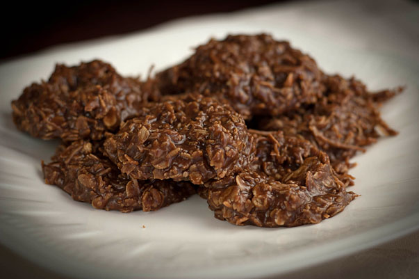 chocolate peanut butter no bake cookies