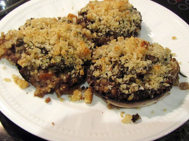 Baked Stuffed Mushrooms