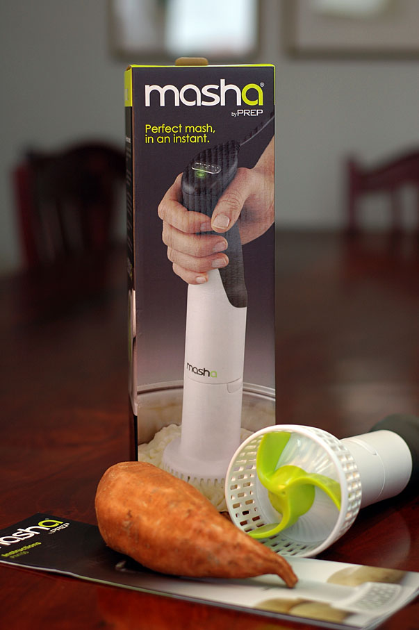 Masha electric potato masher