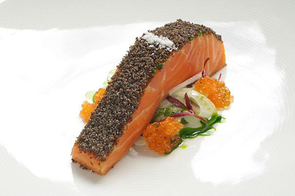 Tetsuya's Confit of Petuna Ocean TrouT