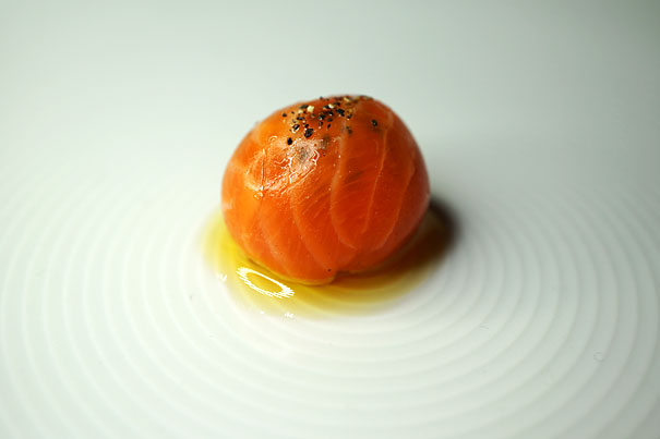 Bon Bon of Petuna Ocean Trout by Tetsuya Wakuda