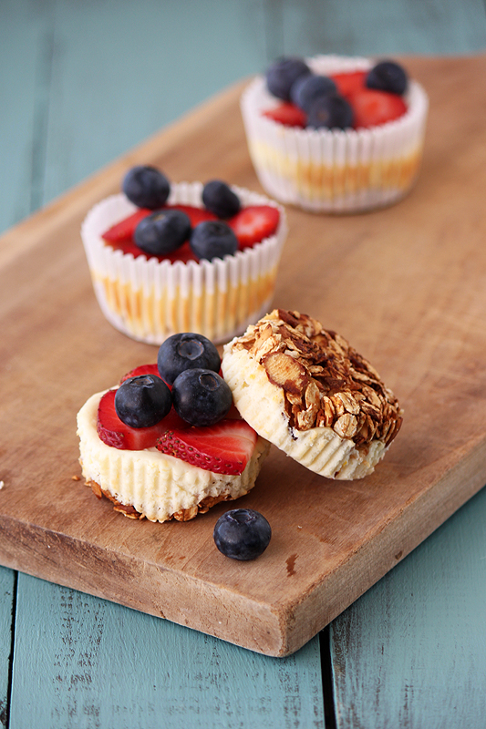 Breakfast Cheesecake Cupcakes