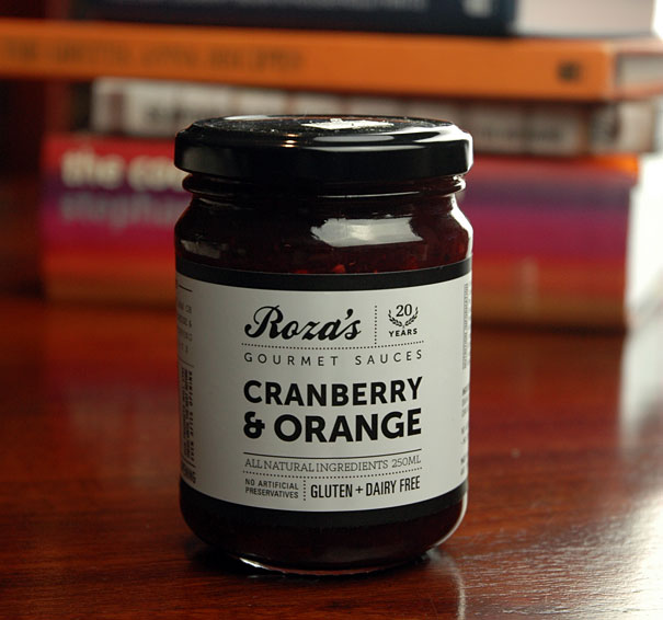 Roza's cranberry orange sauce