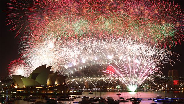 Sydney fireworks