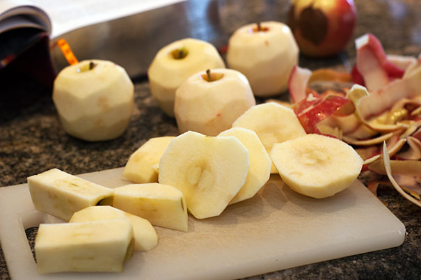 Apple Filled Crepes for Breakfast