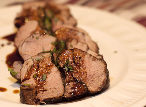 Pork Tenderloin with Balsamic Glaze