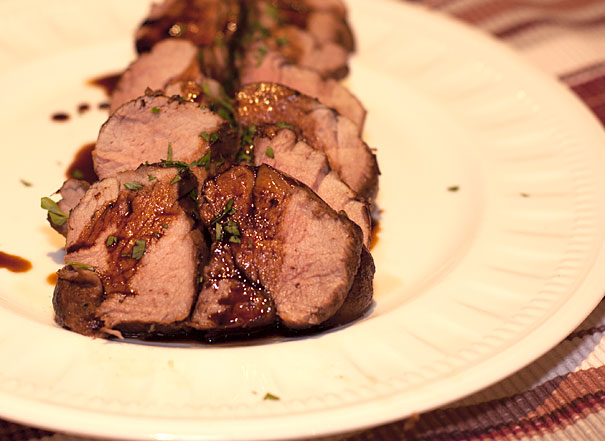 Pork Tenderloin with Balsamic Glaze