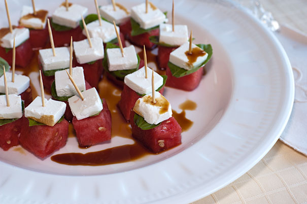 Watermelon and Feta Appetizer