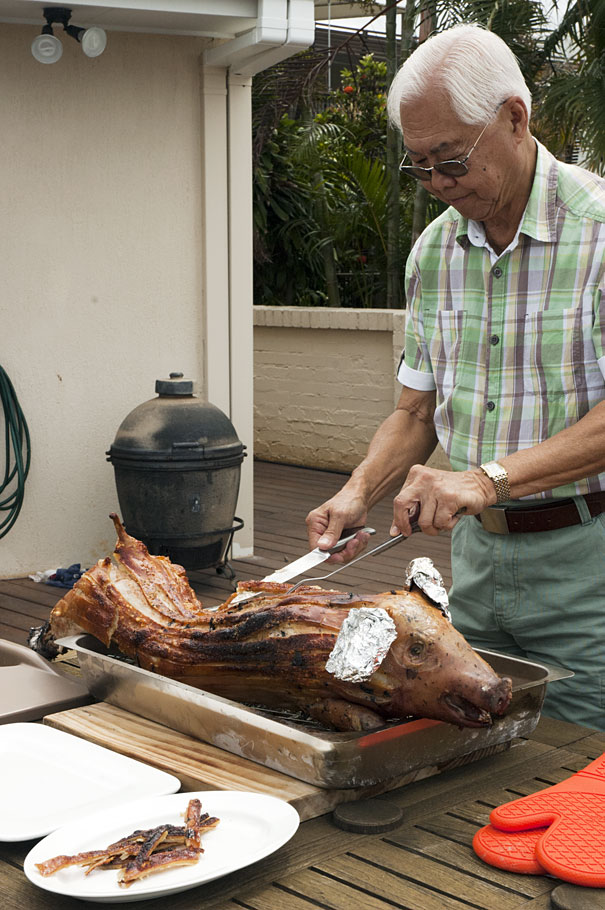 Carving the Suckling Pig