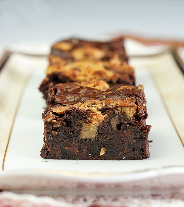 Peanut Butter Cheesecake Brownies