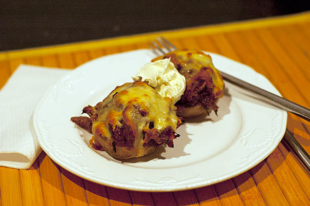 BBQ Stuffed Baked Potato Recipe