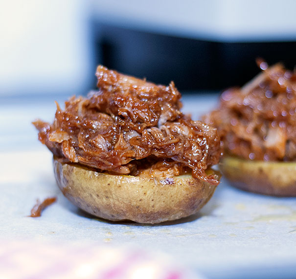 How to make a bbq stuffed baked potato