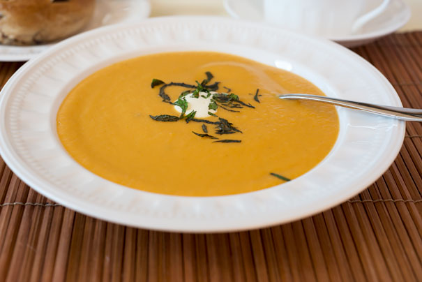 Sweet Potato and Pear Soup