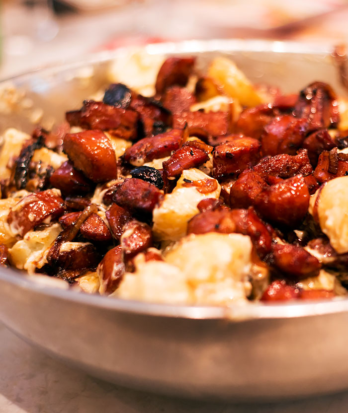 Drunken Chorizo Potato Salad