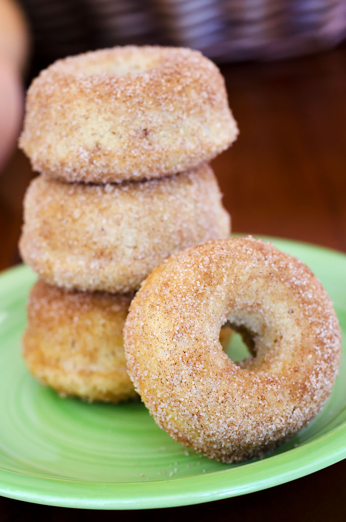 Baked Cinnamon Donuts