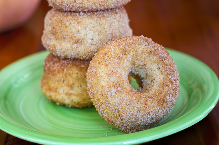 Baked Cinnamon Donuts