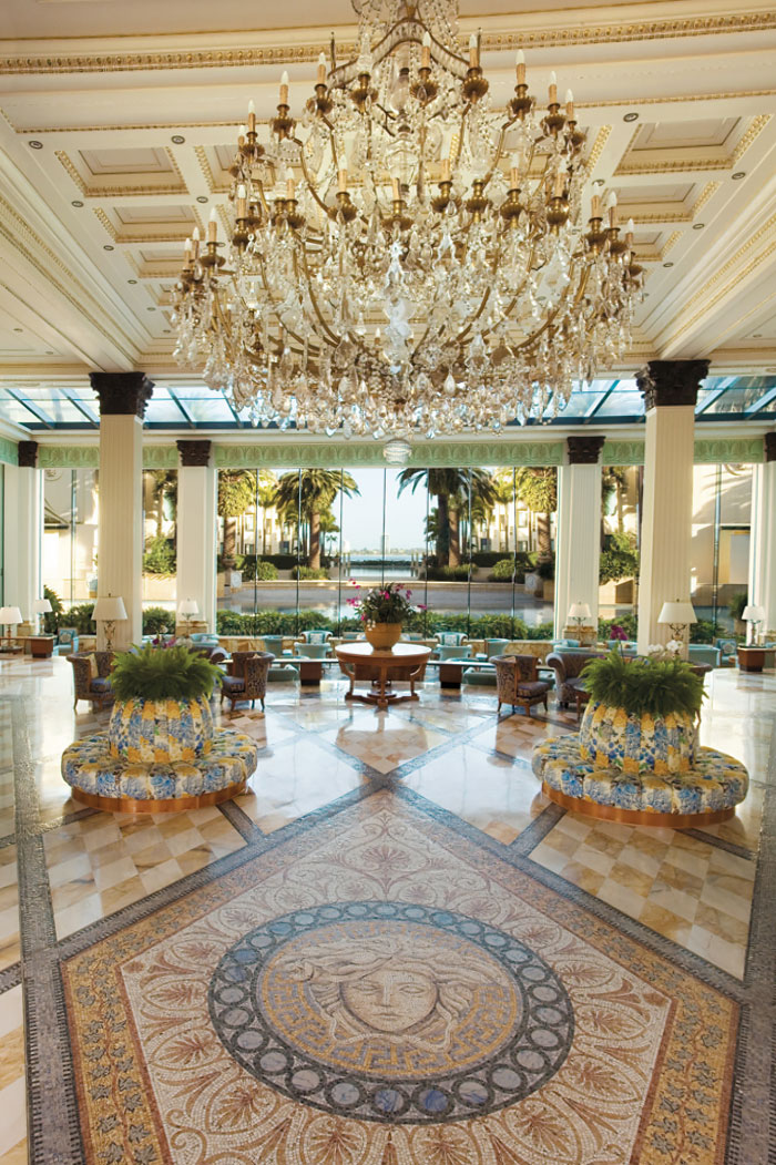 Lobby of the Palazzo Versace