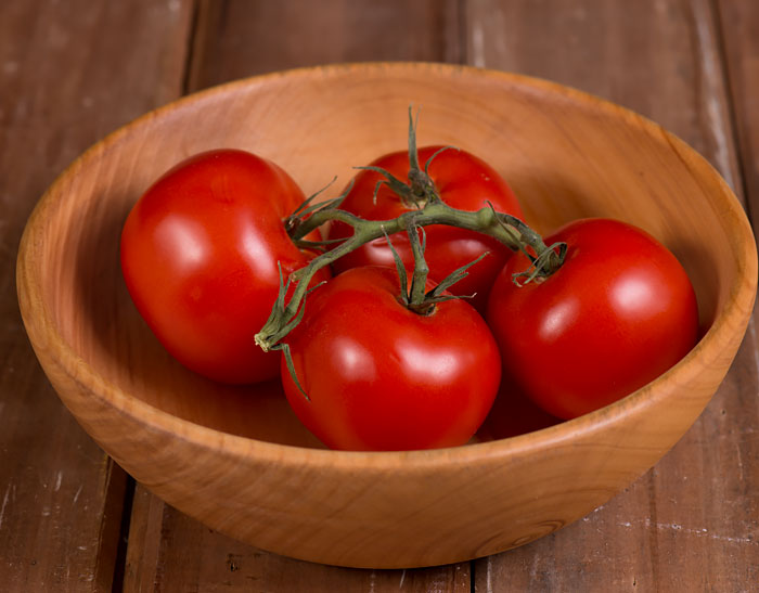 Tomatoes in My New Bowl