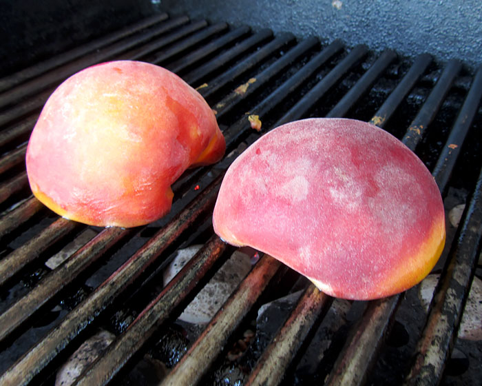 Grilled Peaches