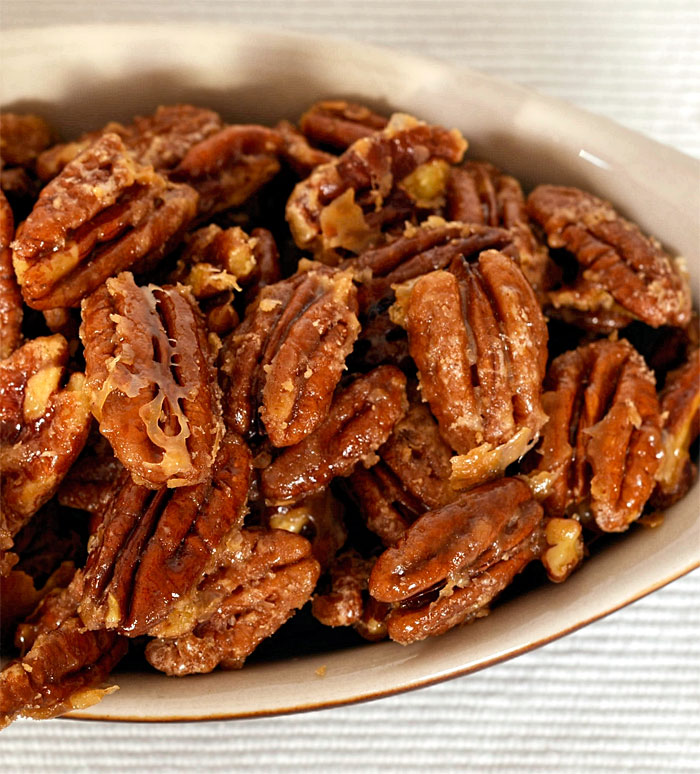 Candied Maple Pecans