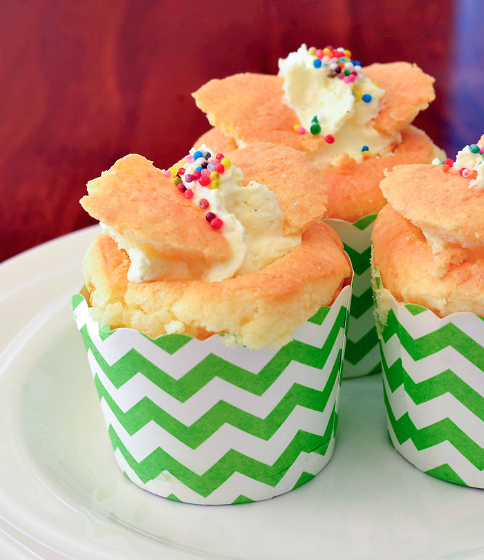 Vanilla Butterfly Cupcakes