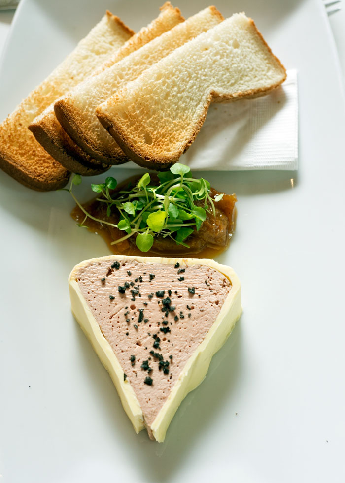 Chicken Pate with Orange Marmalade