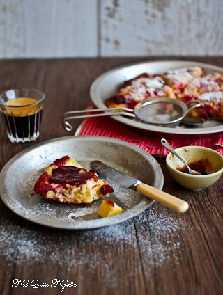 Red Berry and White Chocolate Scones