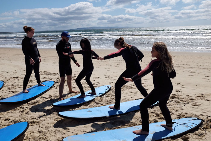 surfing lessons