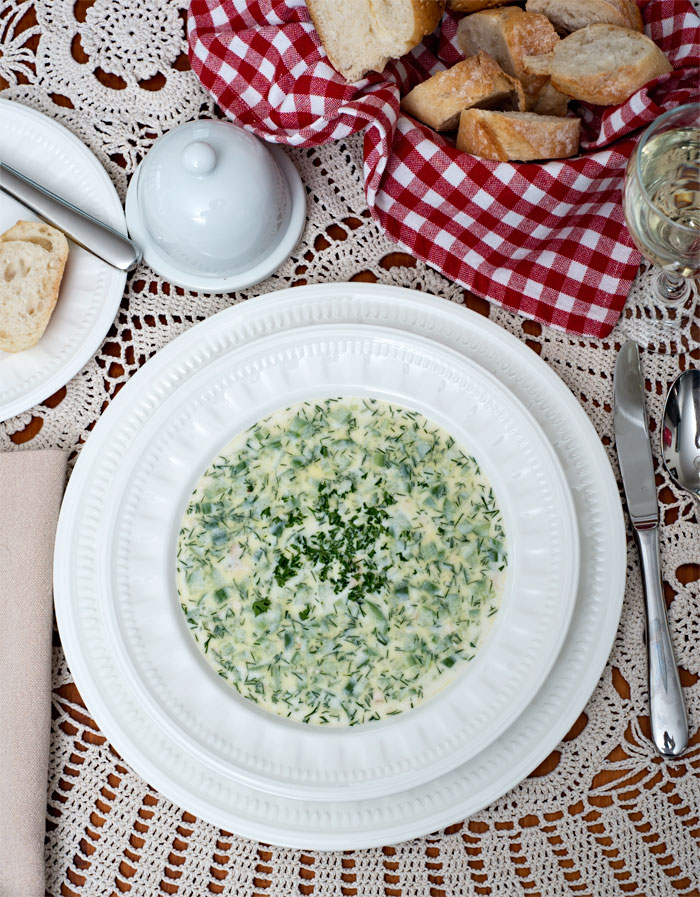 Bulgarian Tarator Soup