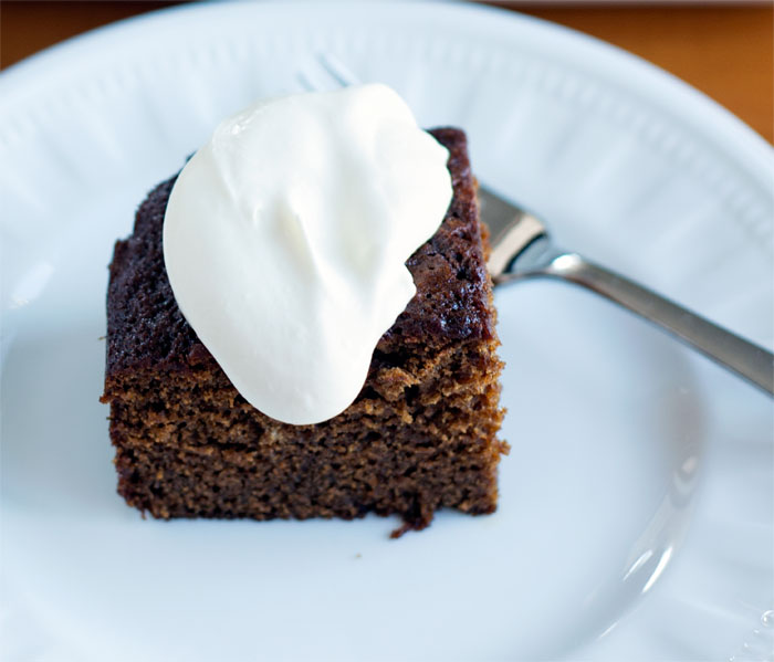 Sticky Gingerbread Cake